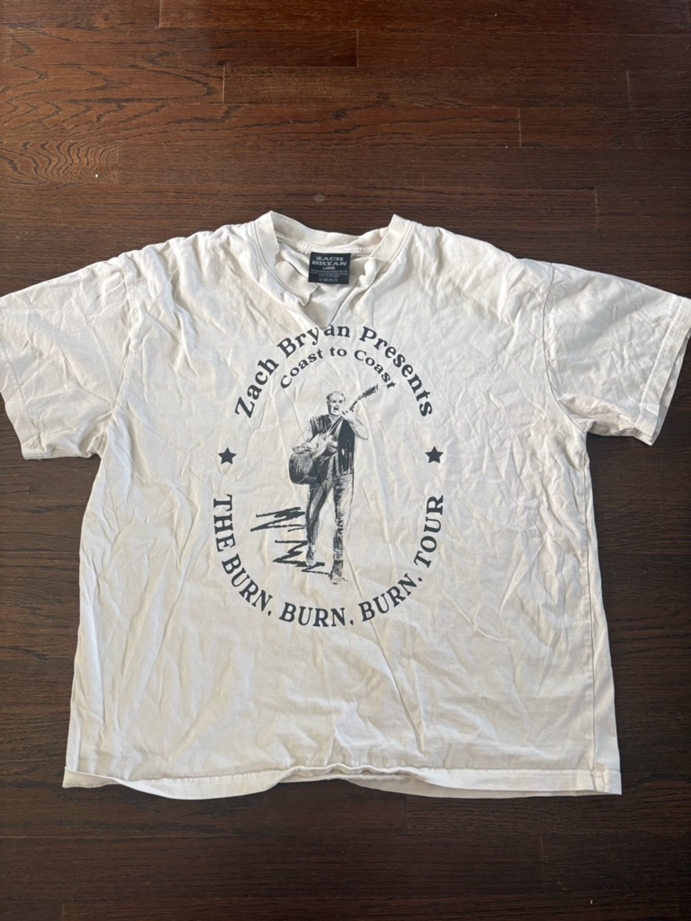 Zach Bryan - The Burn Tour Tee